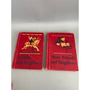 Vintage Friends and Neighbors Book Set 1 & 2 More Friends and Neighbors 1946 -47